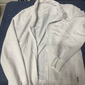 Women’s Classic White Scrub Jacker